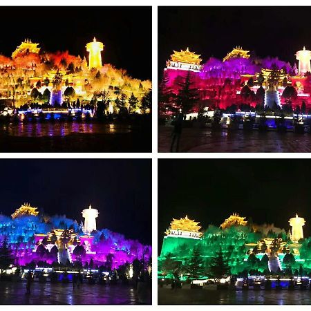 Jiumi Snow Mountain Original Art Hotel แชงกรีลา ภายนอก รูปภาพ