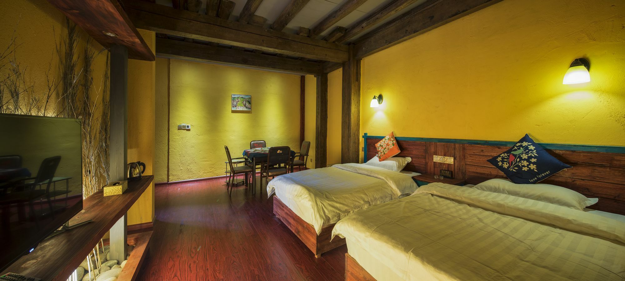 Jiumi Snow Mountain Original Art Hotel แชงกรีลา ภายนอก รูปภาพ